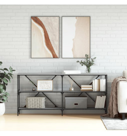 Table console sonoma gris...