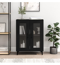 Buffet noir 69,5x34x90 cm...