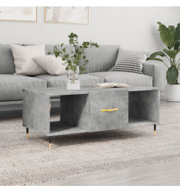 Table basse gris béton...