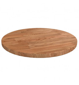 Dessus de table rond Marron...