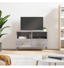 Meuble TV Sonoma gris...