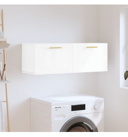 Armoire murale blanc...