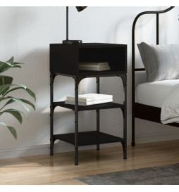 Table de chevet noir...