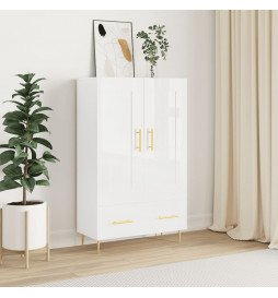 Buffet haut blanc brillant...