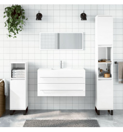 Armoire de bain avec miroir...