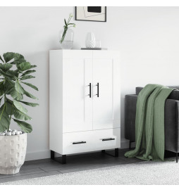 Buffet haut blanc brillant...