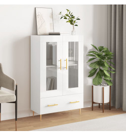 Buffet haut blanc brillant...