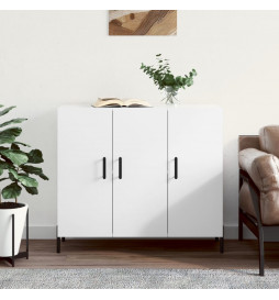 Buffet blanc 90x34x80 cm...