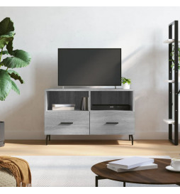 Meuble TV Sonoma gris...