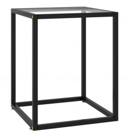Table basse Noir avec verre...