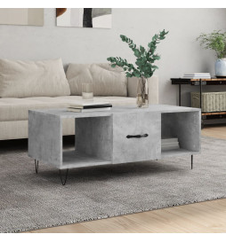 Table basse gris béton...