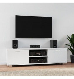 Meuble TV Blanc 140x40,5x35...