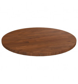 Dessus de table rond Marron...