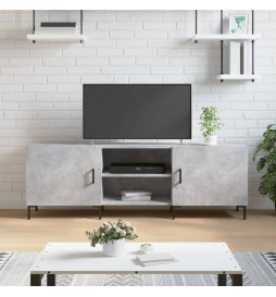 Meuble TV gris béton...
