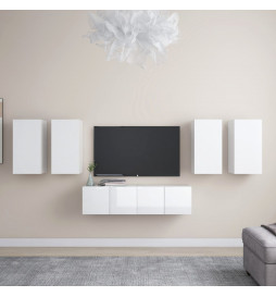 Ensemble de meuble TV 6 pcs...