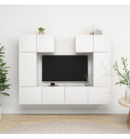 Ensemble de meuble TV 6 pcs...
