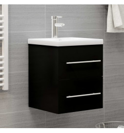 Armoire d'évier Noir...
