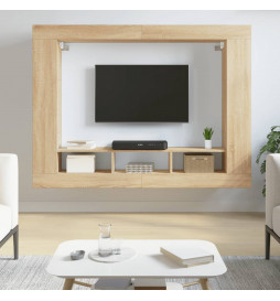 Meuble TV chêne sonoma...