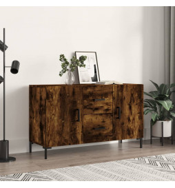 Buffet chêne fumé 100x36x60...