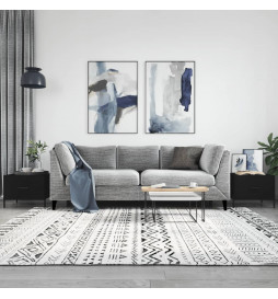Tables basses 2 pcs noir...