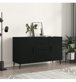 Buffet noir 100x36x60 cm...
