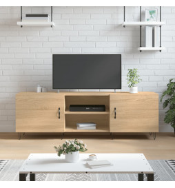 Meuble TV chêne sonoma...