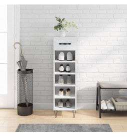 Armoire à chaussures blanc...
