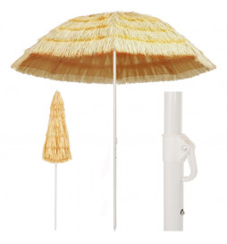 Parasol de plage Naturel...