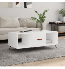 Table basse blanc 102x50x40...