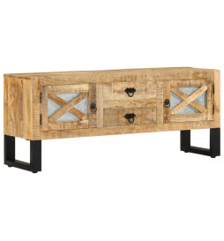 Meuble TV 110x30x45 cm Bois...