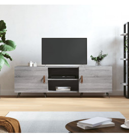 Meuble TV sonoma gris...