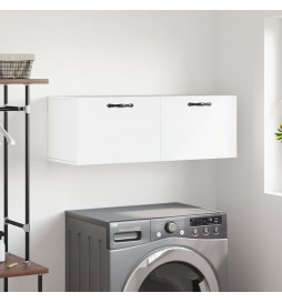 Armoire murale blanc...