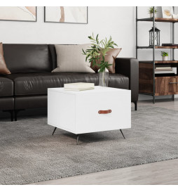 Table basse blanc 50x50x40...