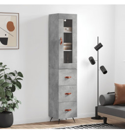 Buffet haut Gris béton...