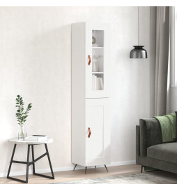 Buffet haut Blanc brillant...