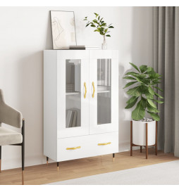 Buffet haut blanc brillant...
