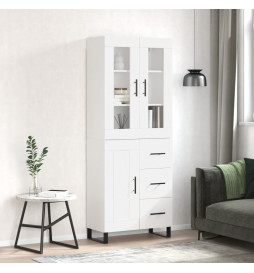 Buffet haut Blanc brillant...