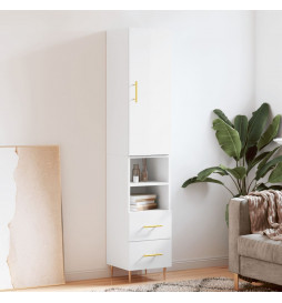 Buffet haut Blanc brillant...