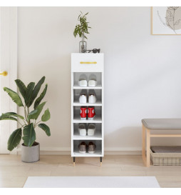 Armoire à chaussure Blanc...