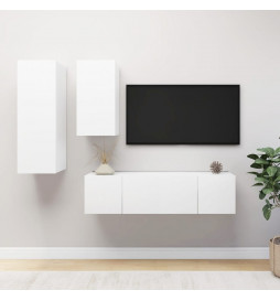 Ensemble de meuble TV 4 pcs...