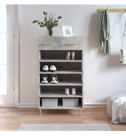 Armoire à chaussures gris...