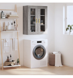 Armoire murale sonoma gris...