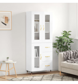 Buffet haut Blanc brillant...