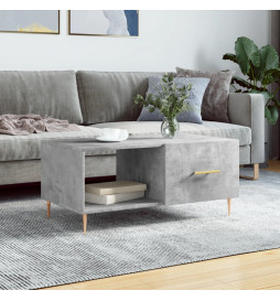 Table basse gris béton...
