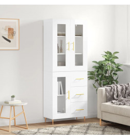 Buffet haut Blanc brillant...