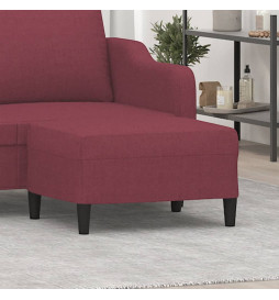 Repose-pied Rouge bordeaux...