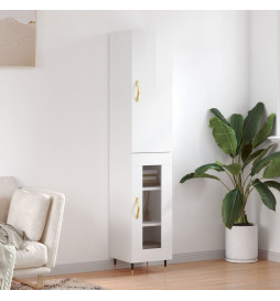 Buffet haut Blanc brillant...