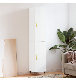 Buffet haut Blanc brillant...