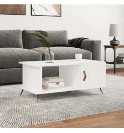 Table basse blanc 90x50x40...
