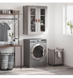 Armoire murale sonoma gris...